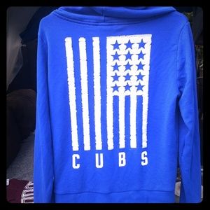 VS PINK cubs zip up